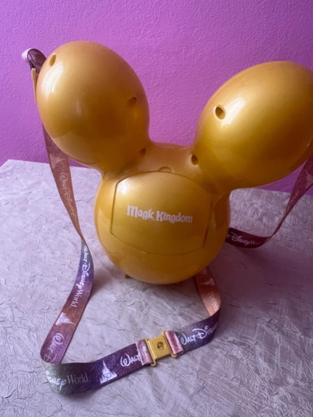 Disney Parks 50th Anniversary Mickey Popcorn Bucket Walt Disney World